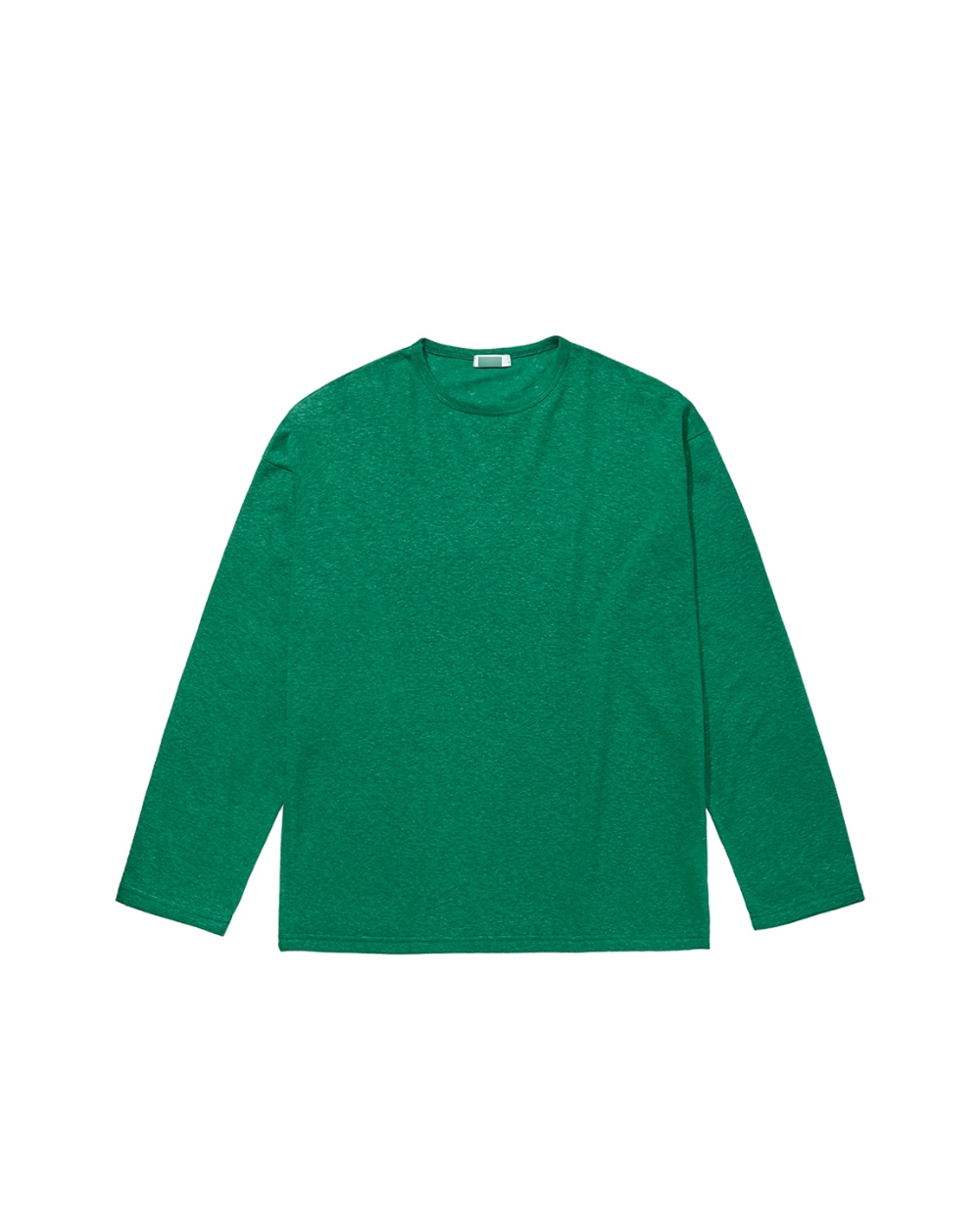 긴팔 티셔츠 그린 색상 이미지-S33L28