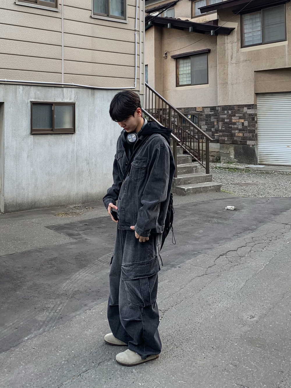 바지 모델 착용 이미지-S50L45
