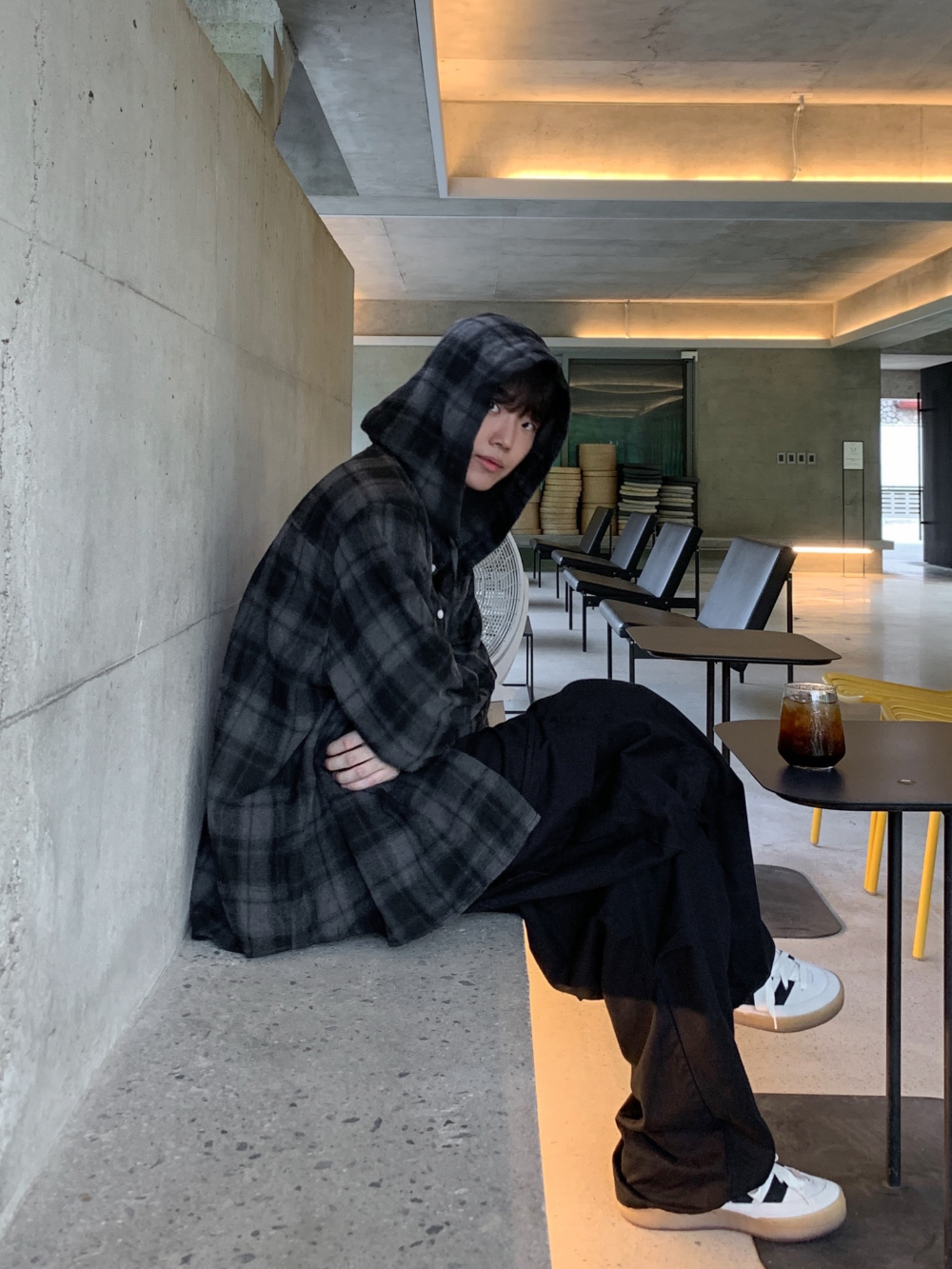 재킷 모델 착용 이미지-S51L15