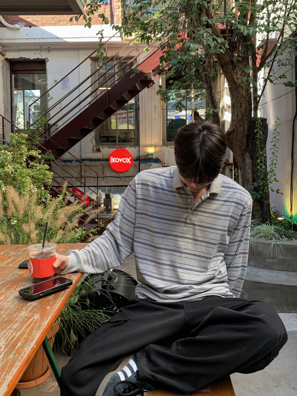 재킷 모델 착용 이미지-S48L18