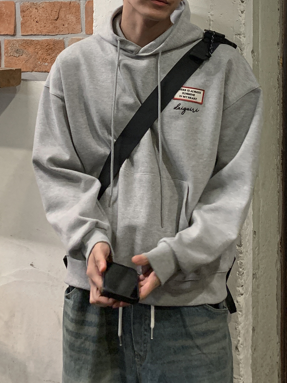 모자 모델 착용 이미지-S47L38