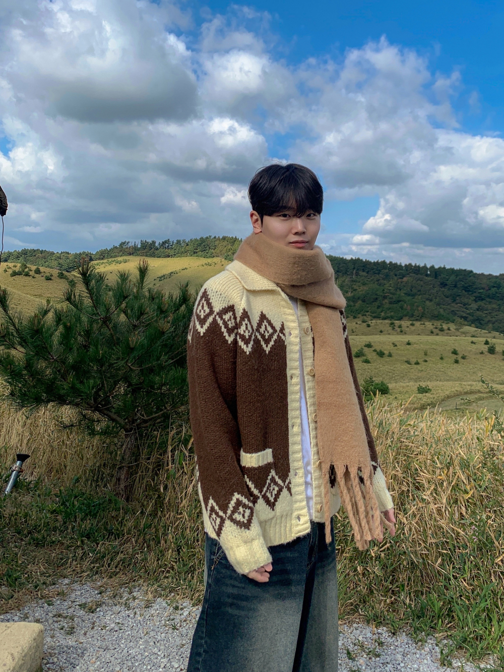 악세사리 모델 착용 이미지-S82L5