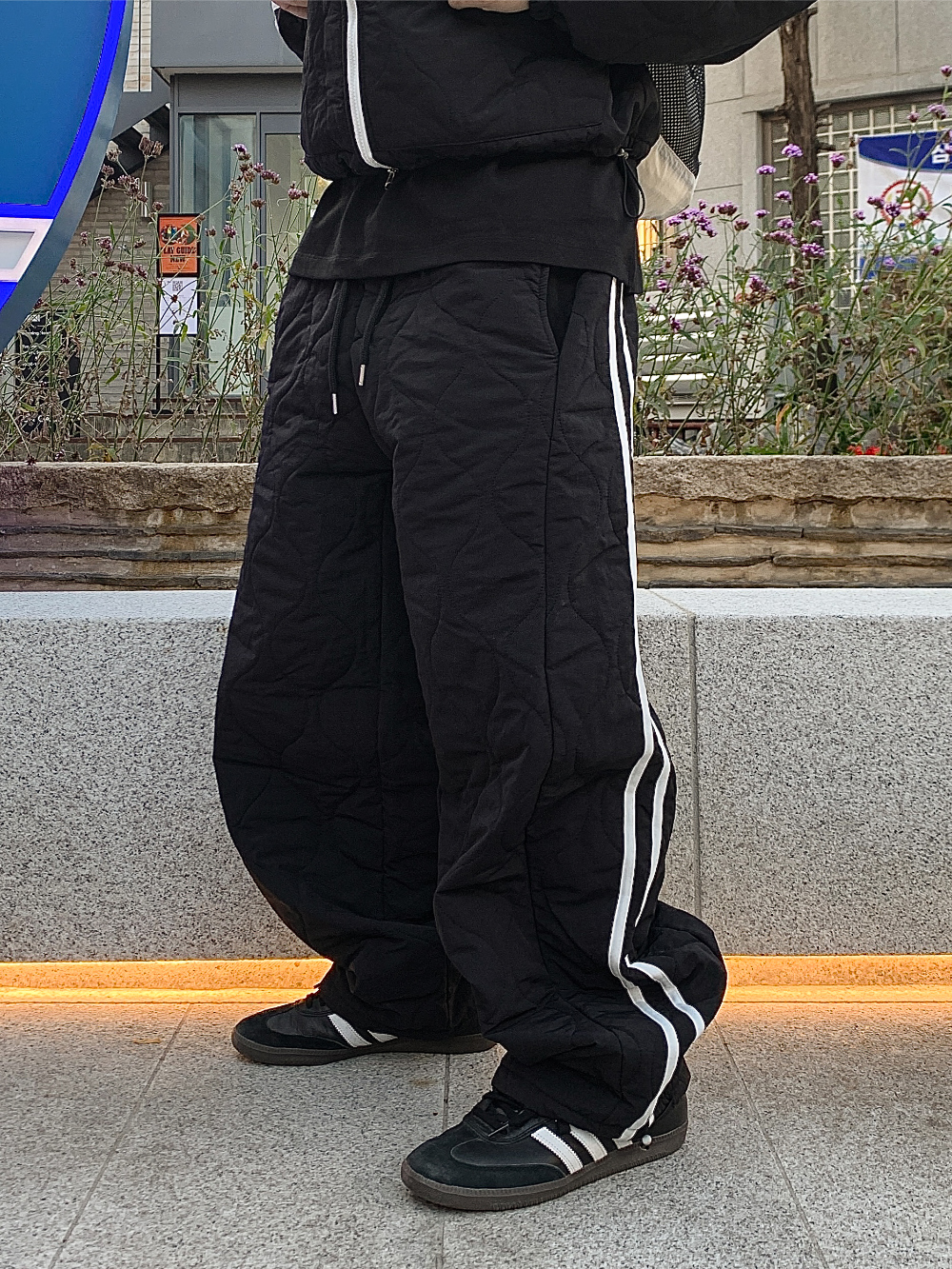 코트 모델 착용 이미지-S60L33