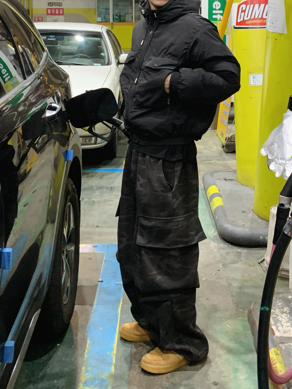 머플러 모델 착용 이미지-S62L4