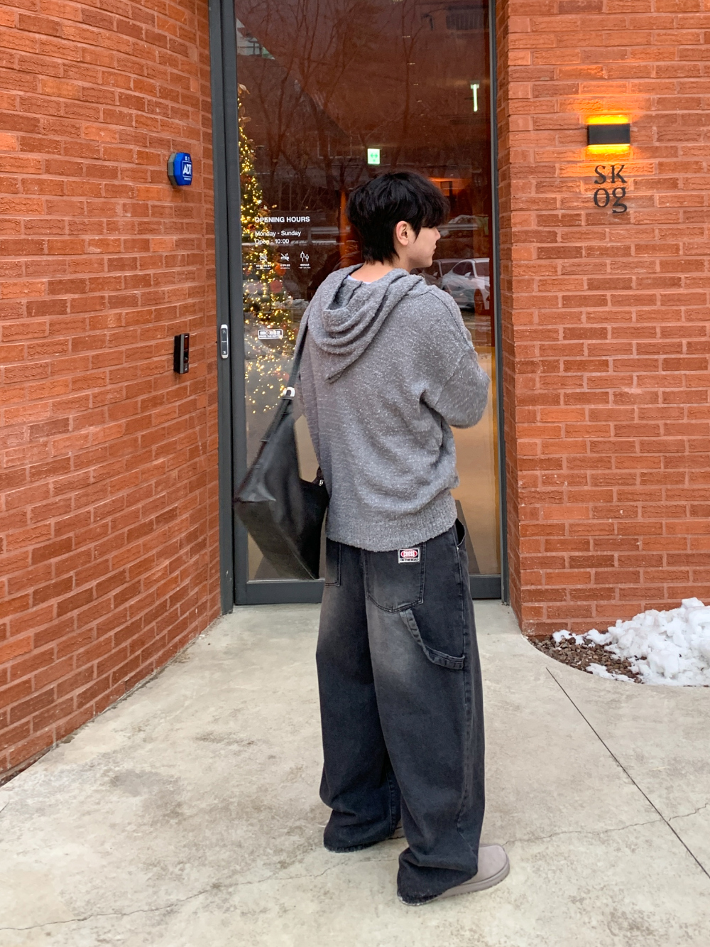 안경 모델 착용 이미지-S101L3