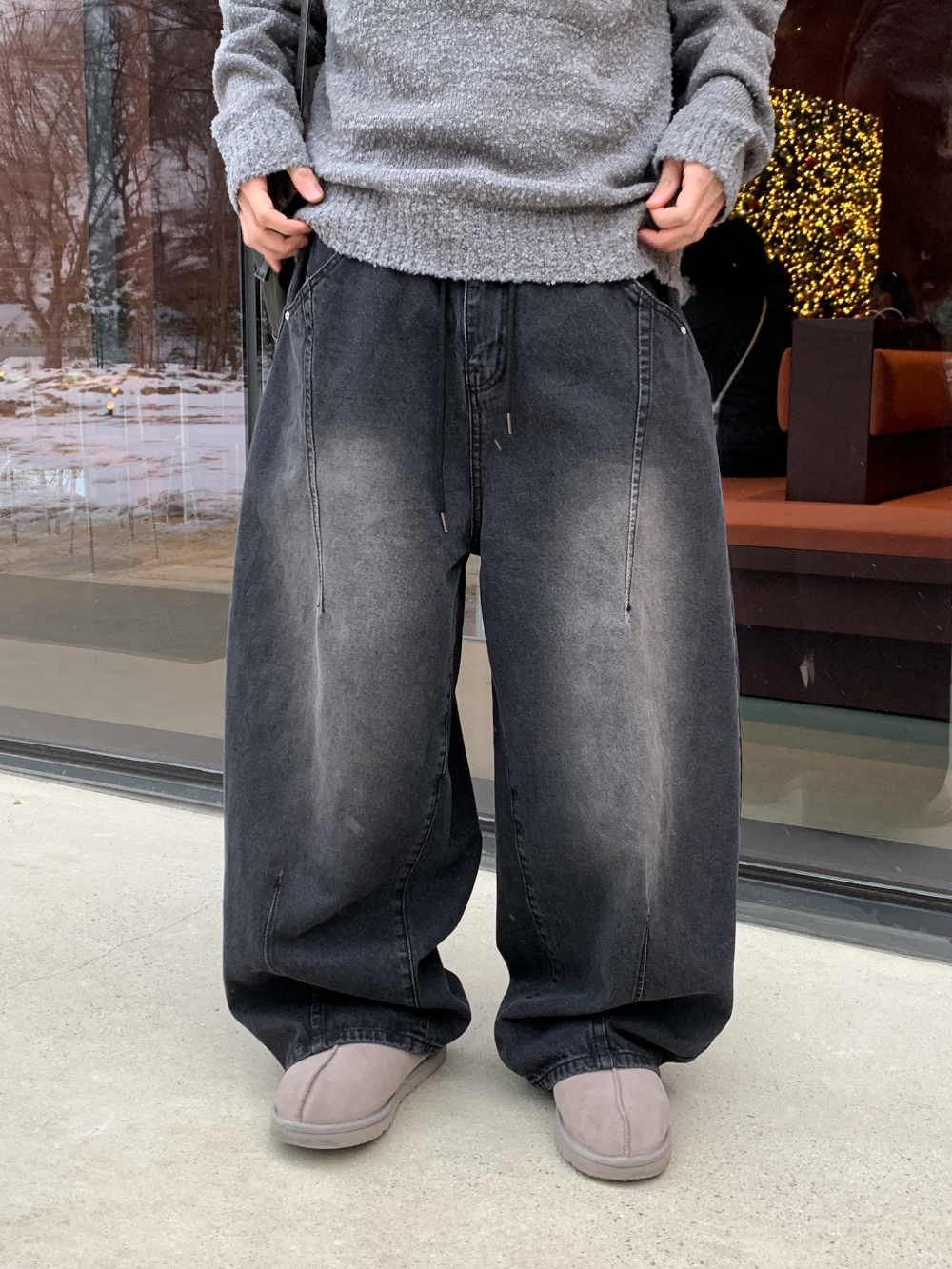 안경 모델 착용 이미지-S101L10