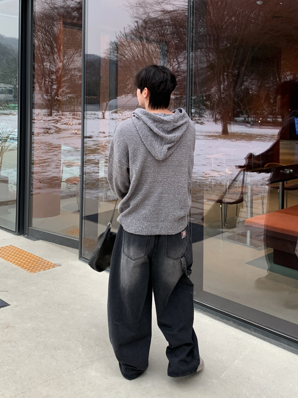 안경 모델 착용 이미지-S101L4