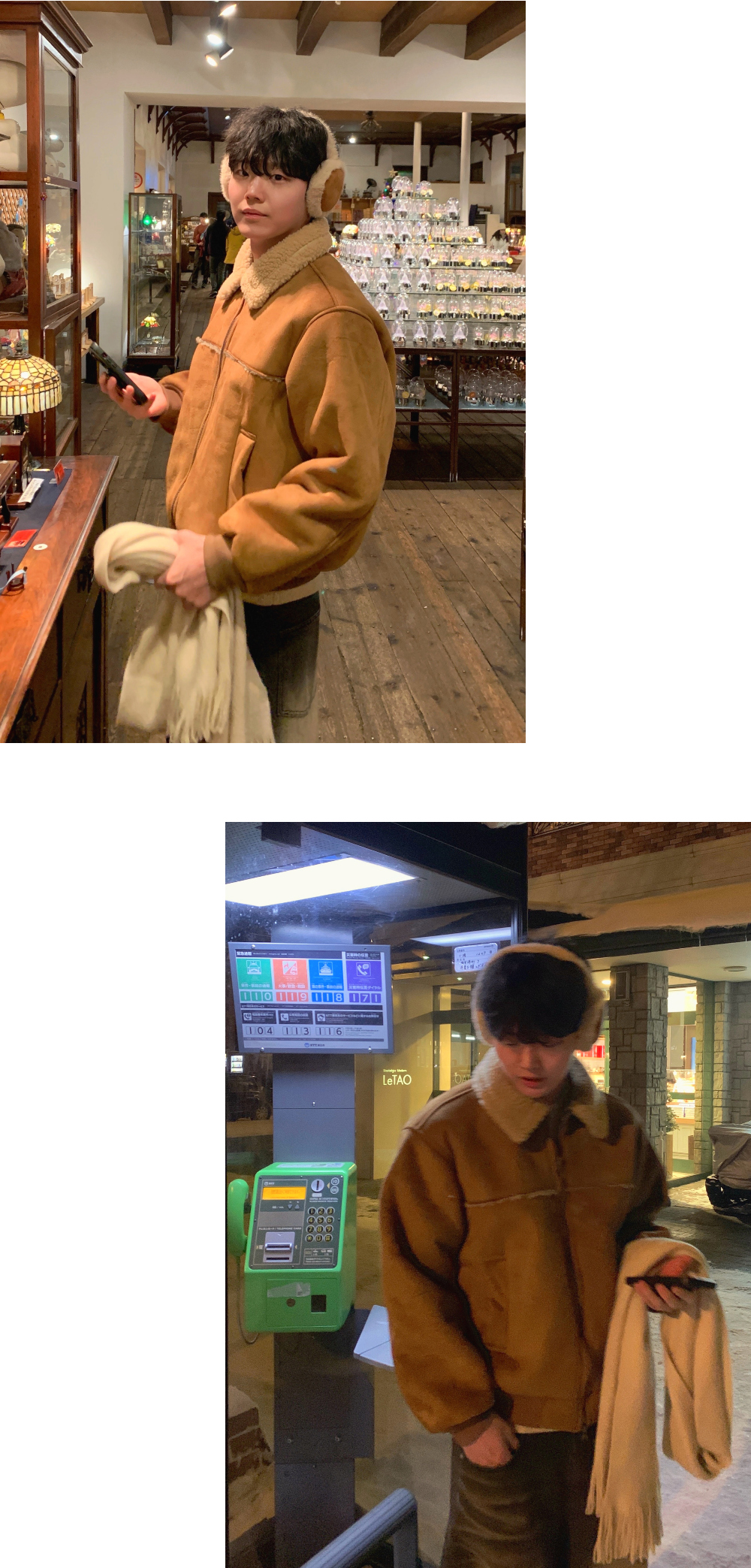 드레스 모델 착용 이미지-S66L3
