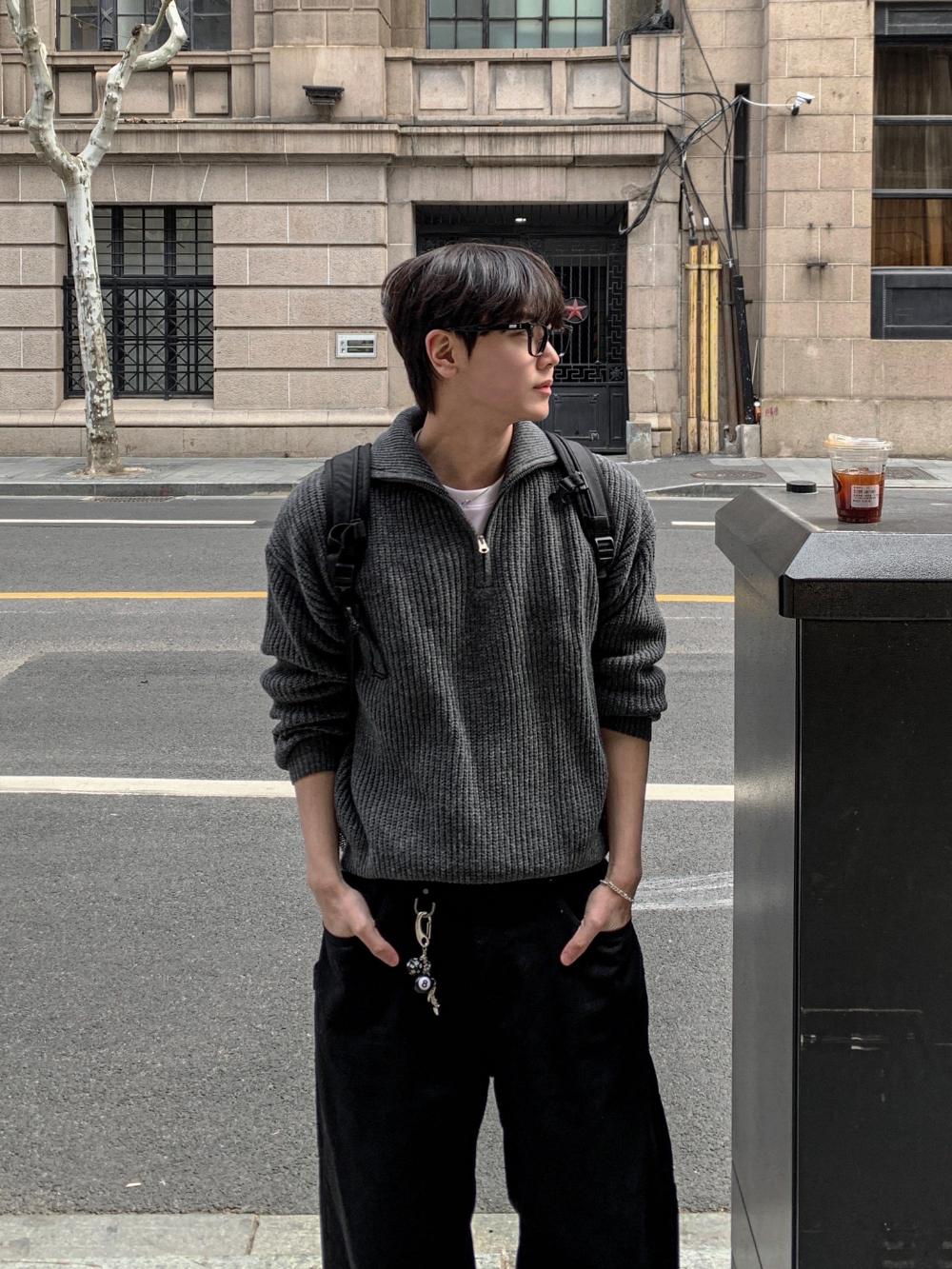 재킷 모델 착용 이미지-S119L14