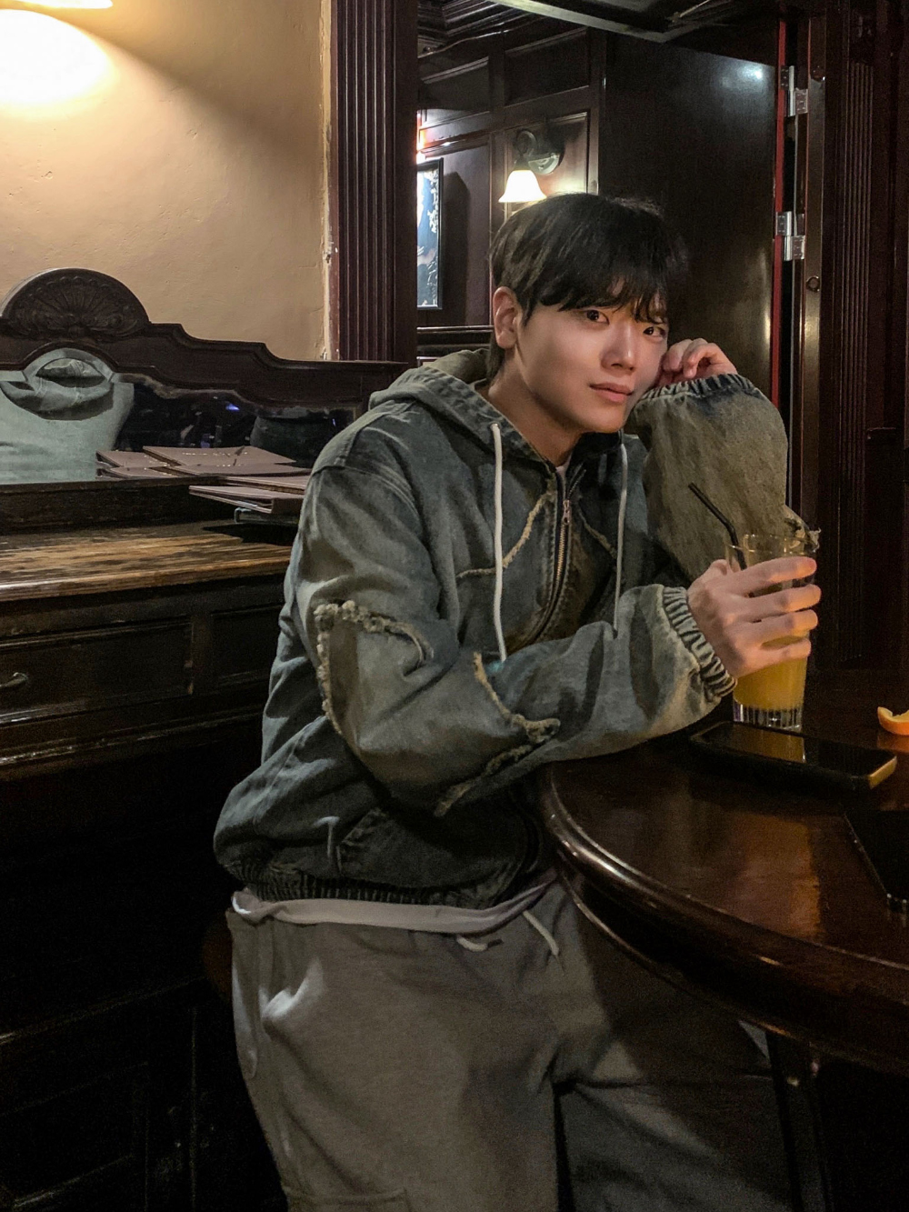 재킷 모델 착용 이미지-S120L3