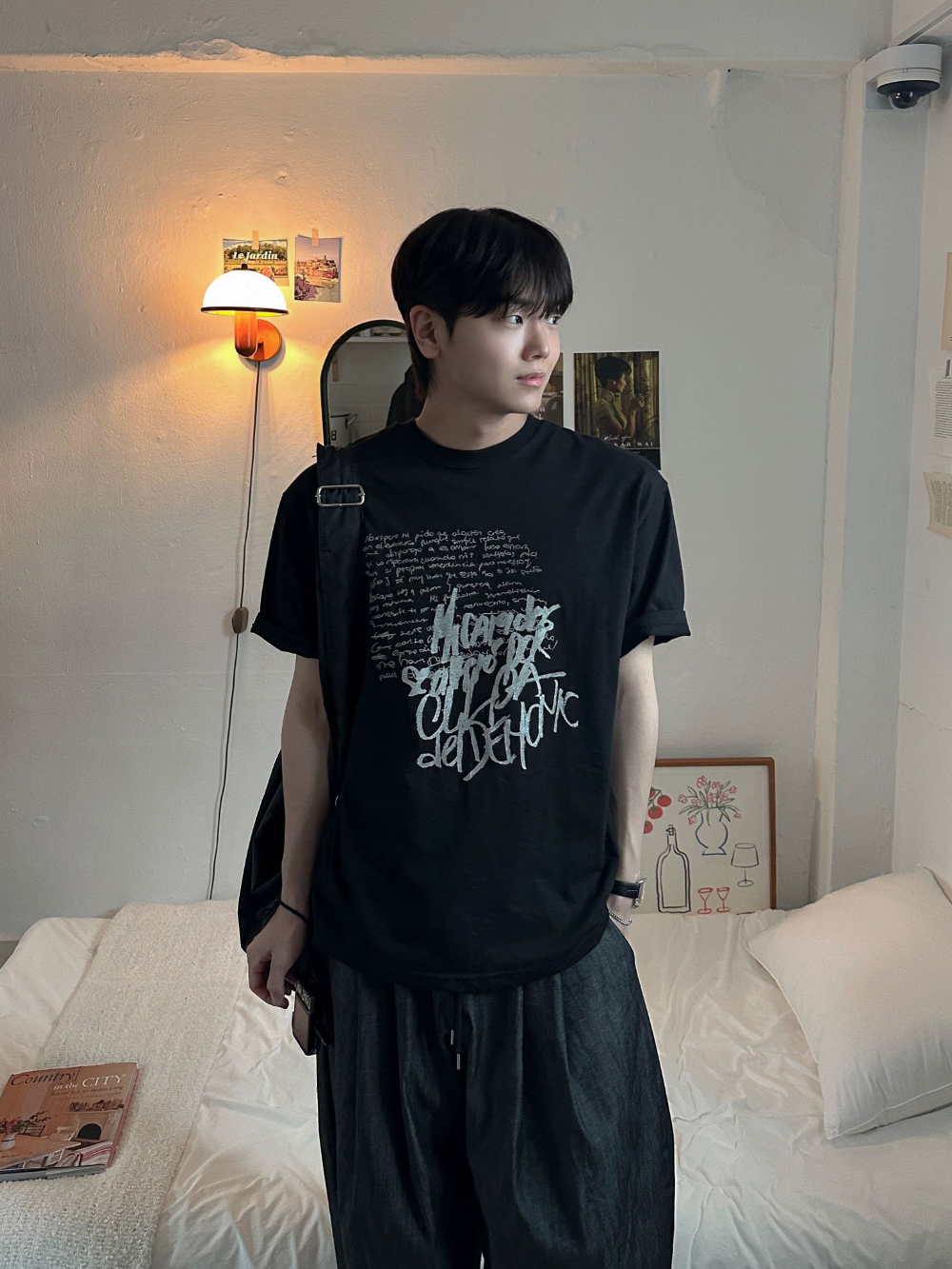바지 모델 착용 이미지-S134L30
