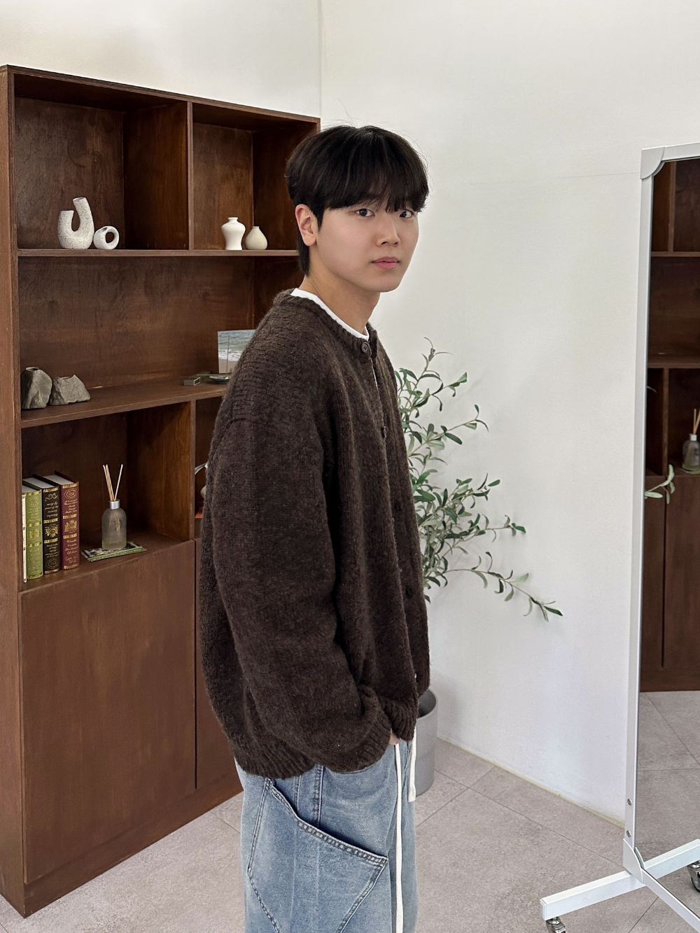 악세사리 모델 착용 이미지-S89L14