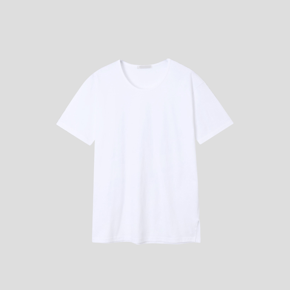 반팔 티셔츠 화이트 색상 이미지-S138L5