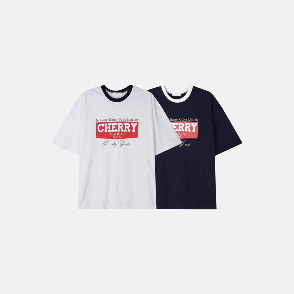 반팔 티셔츠 차콜 색상 이미지-S144L1