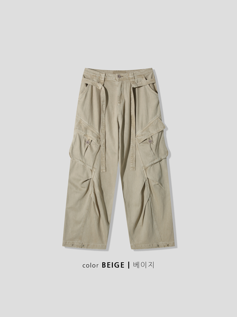 바지 크림 색상 이미지-S153L3