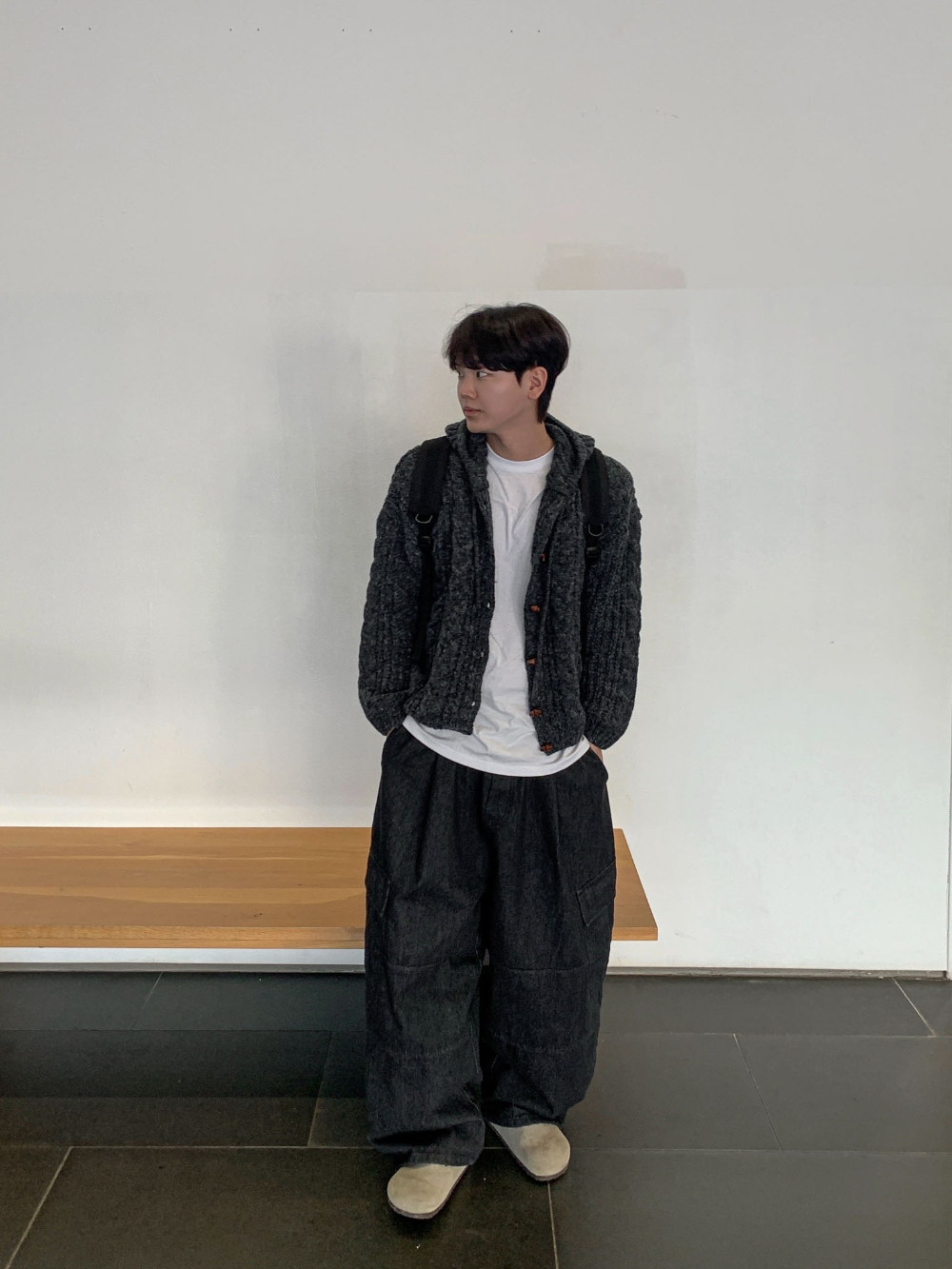 바지 모델 착용 이미지-S110L26