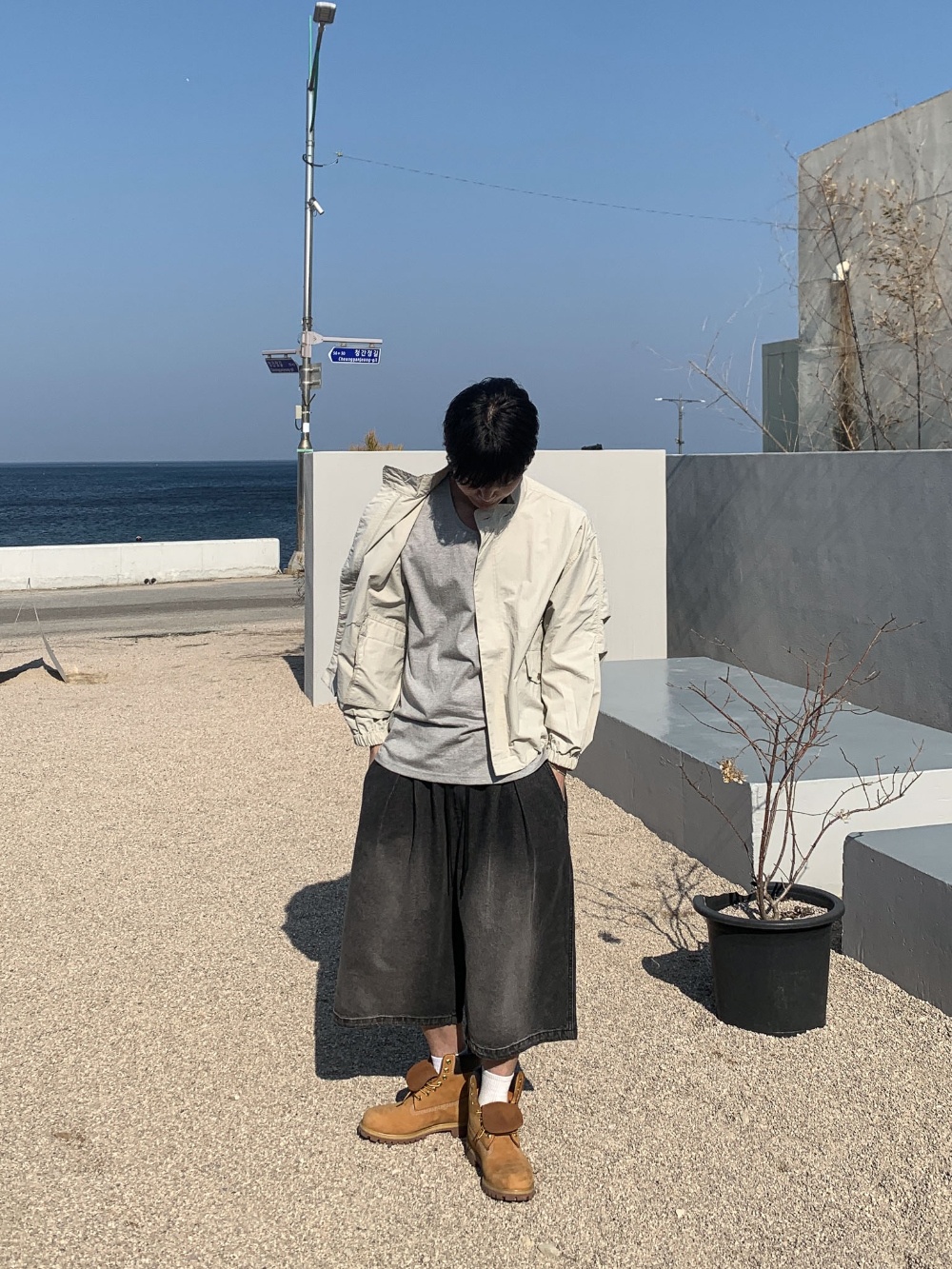 재킷 모델 착용 이미지-S132L13