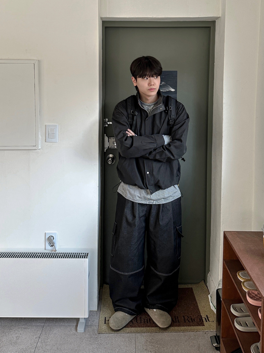 재킷 모델 착용 이미지-S110L23