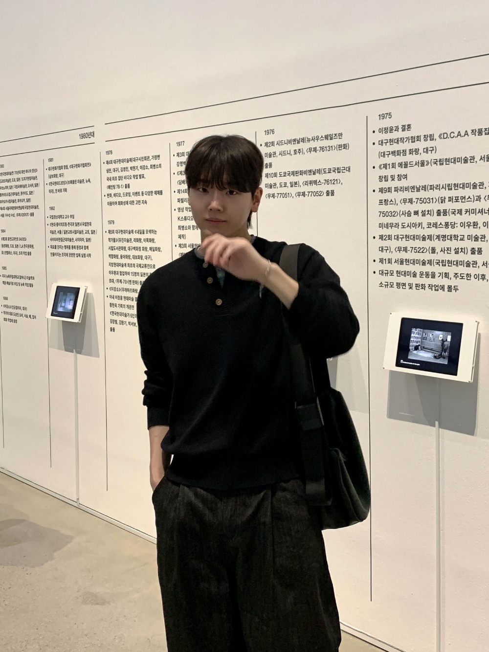 바지 모델 착용 이미지-S133L25