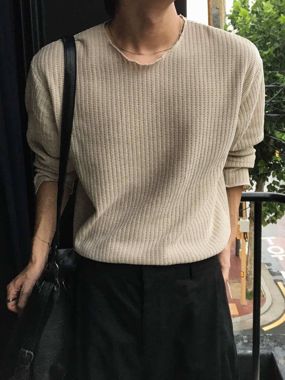 바지 모델 착용 이미지-S172L28