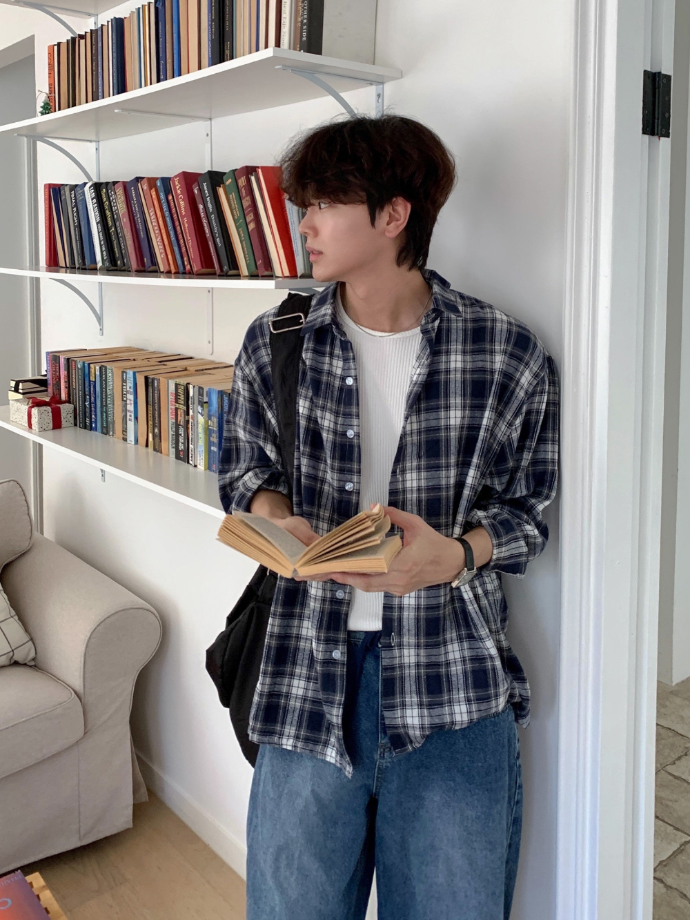 악세사리 모델 착용 이미지-S181L17
