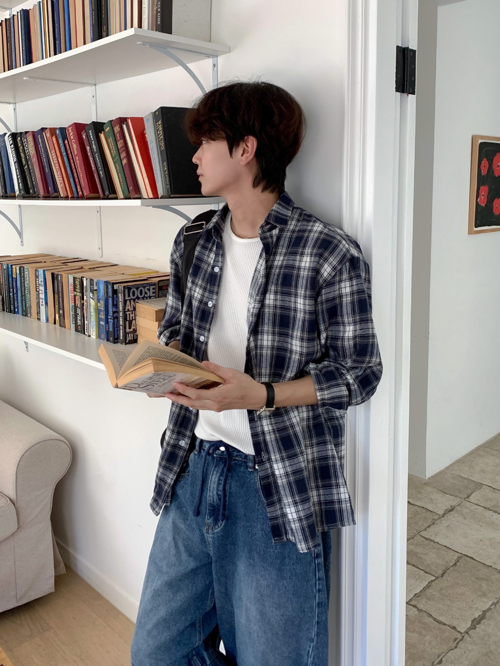 악세사리 모델 착용 이미지-S181L18