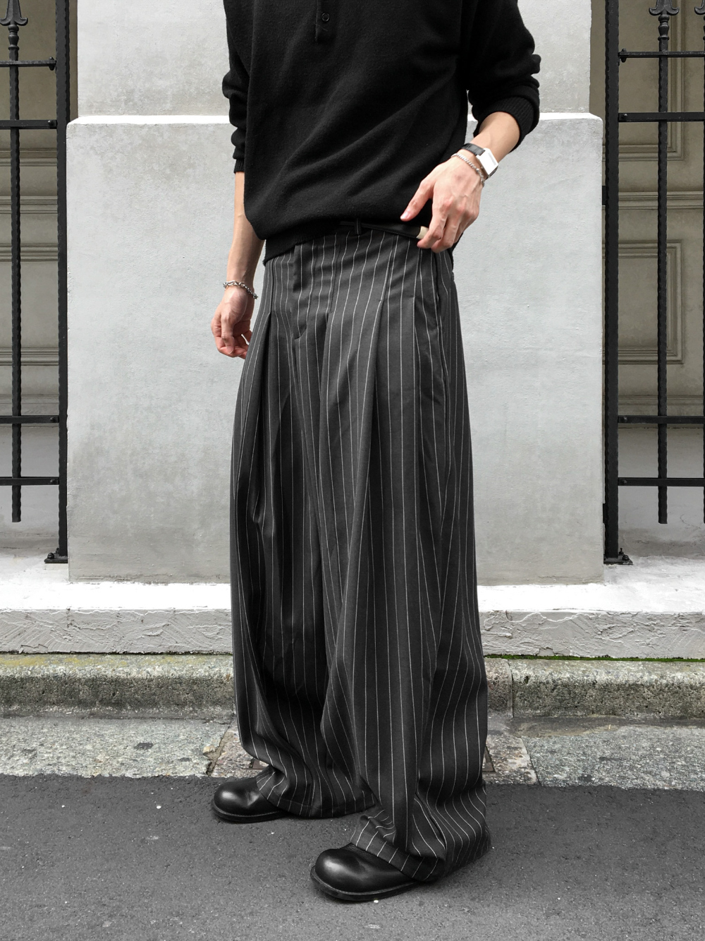 재킷 모델 착용 이미지-S83L9