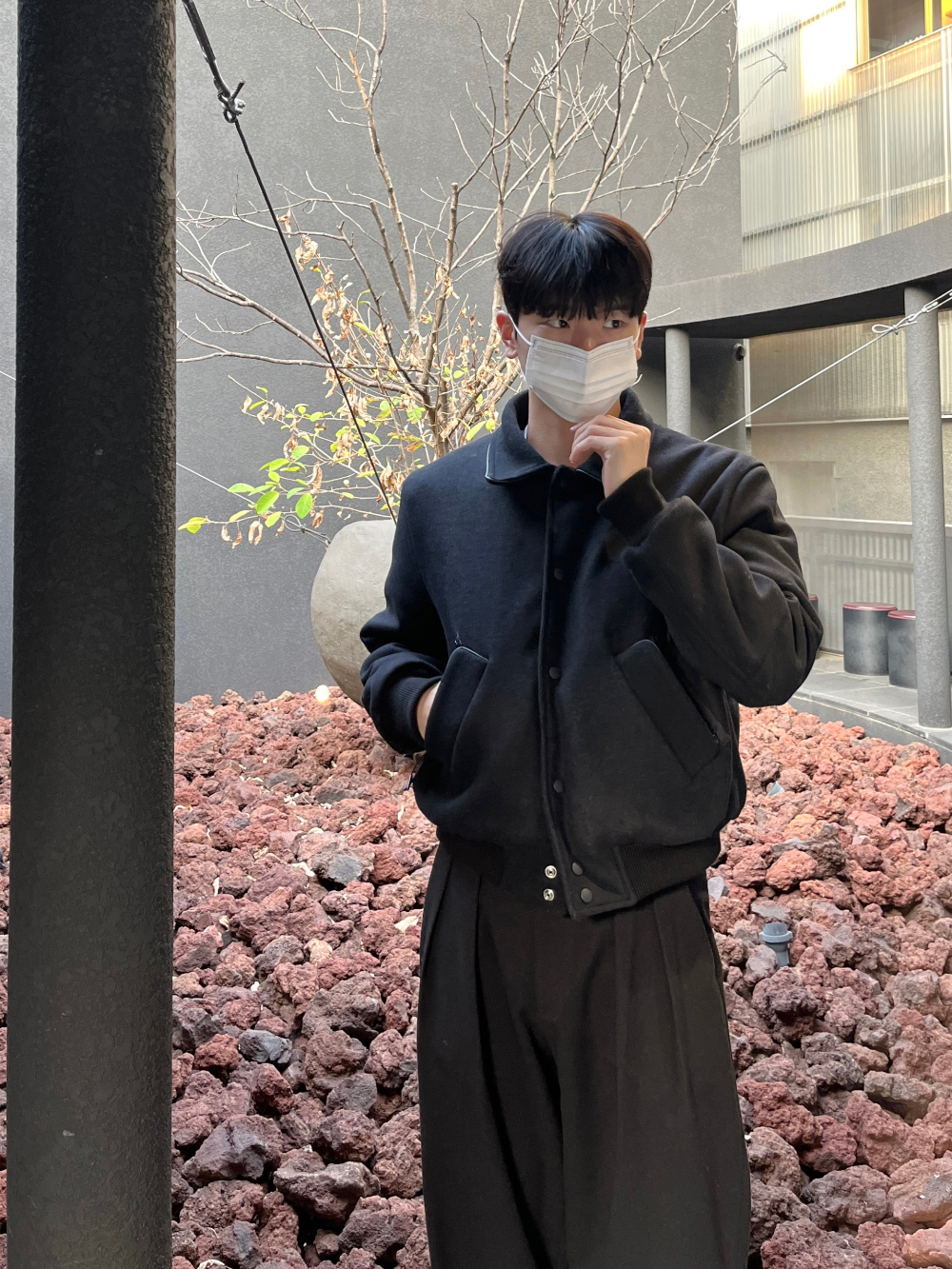 재킷 모델 착용 이미지-S80L30