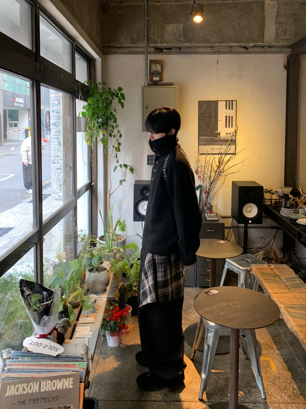 바지 모델 착용 이미지-S197L20