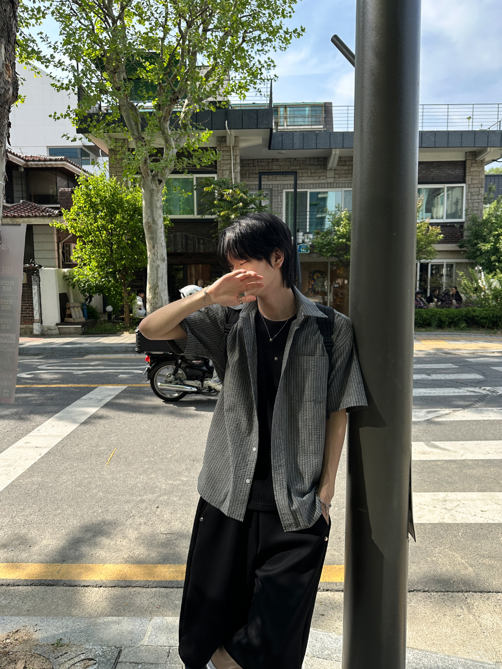 악세사리 모델 착용 이미지-S232L10