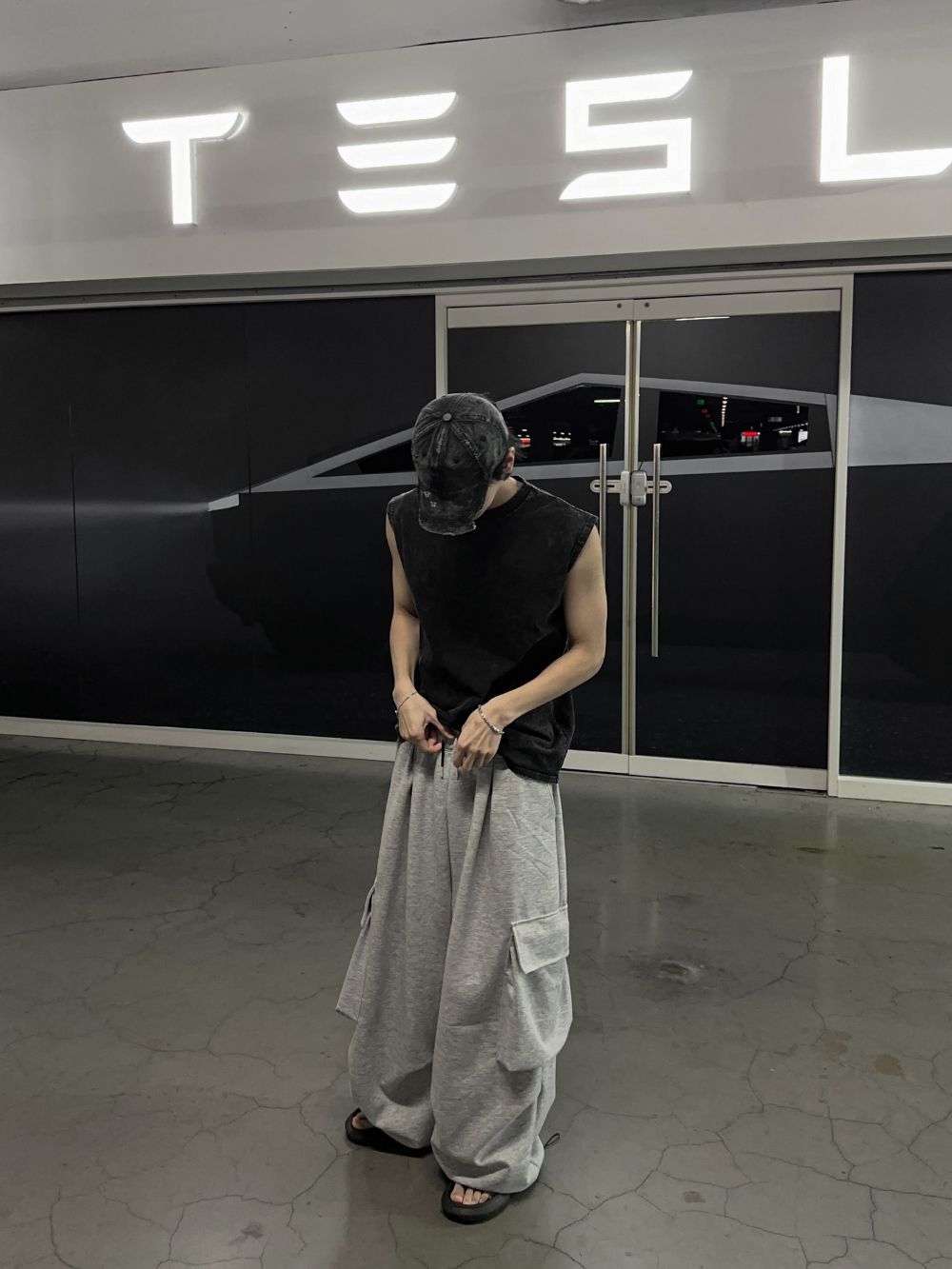 모자 모델 착용 이미지-S15L11