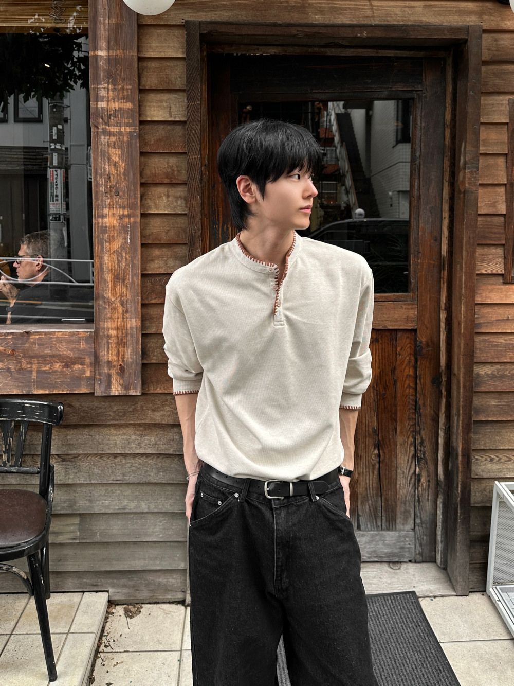 바지 모델 착용 이미지-S280L11