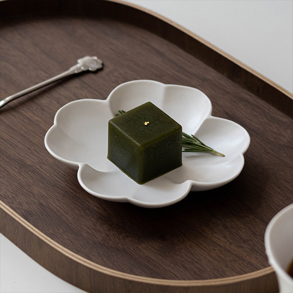 토끼풀 찬기 - 세라믹 디자인 오브제 이미지