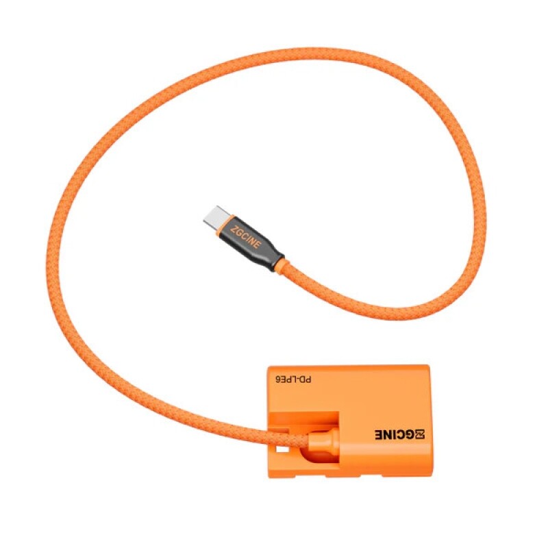 ZGCINE PD-LPE6 캐논 카메라 USB-C PD to LPE6 더미 케이블