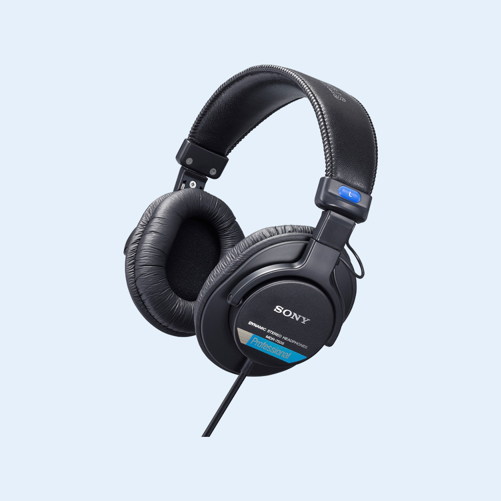 소니 MDR-7506 모니터링 헤드폰