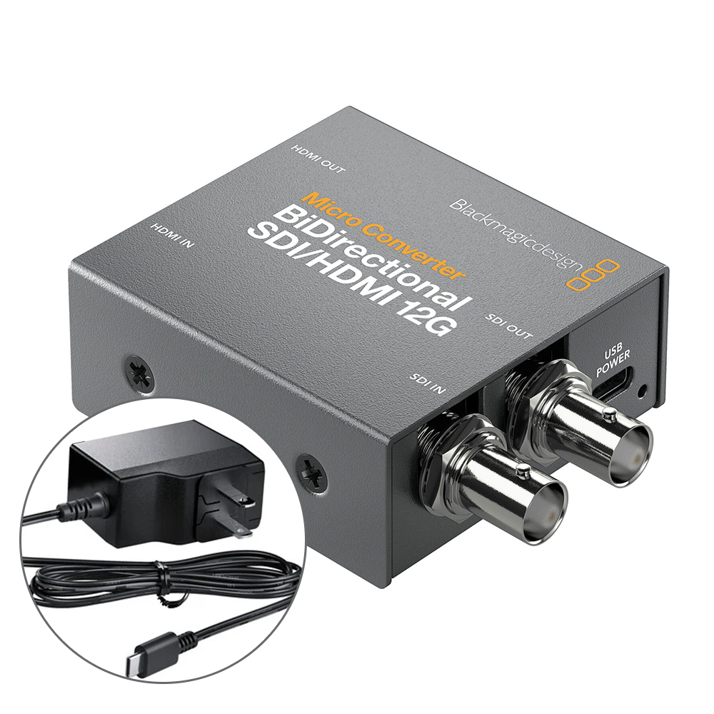 블랙매직 마이크로 컨버터 SDI/HDMI 양방향 12G / 어댑터포함