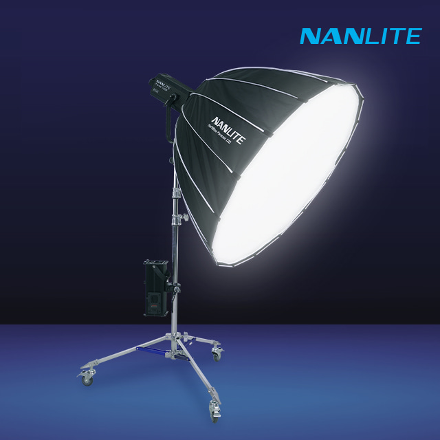 난라이트 포르자 720 / 720B LED 조명 파라볼릭 소프트박스120 원스탠드 세트
