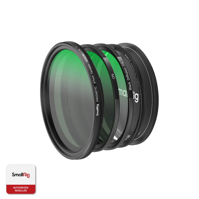 스몰리그 4726 5-IN-1 마그네틱 VND&CPL&1/4 블랙미스트 67mm 필터키트