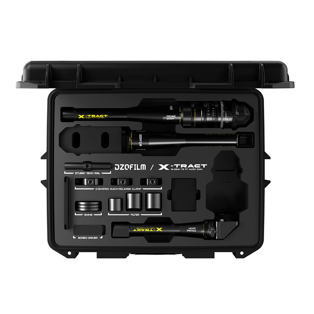 디조필름 X-TRACT 18–28mm 0º·90º·360º 3KIT / FF 프로브 줌 렌즈 PL마운트 익스트랙트 DZO-X1828ABCS