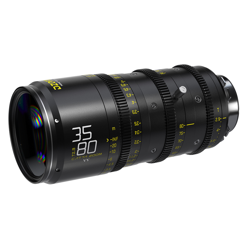 디조필름 Catta Ace 35–80mm T2.9 FF 줌 시네 렌즈 / PL마운트 카타 에이스 DZO-FFA3580-BLK