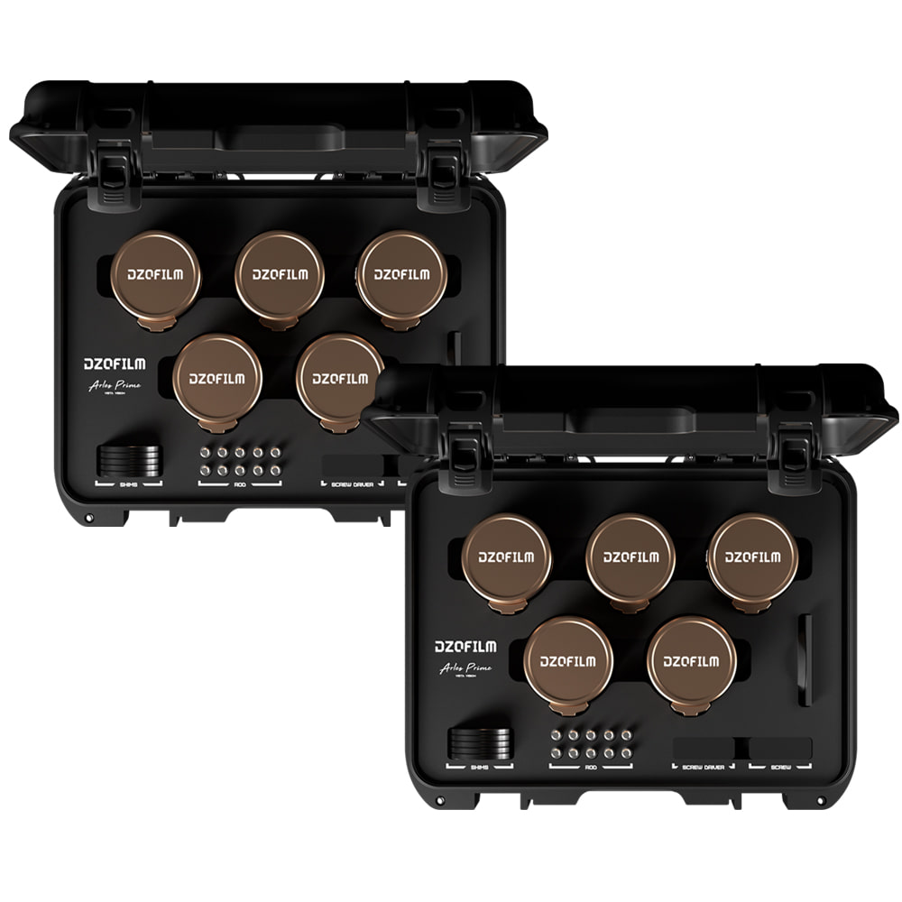 디조필름 ARLES LUSTRE 10KIT T1.6 시네 렌즈 세트 / PL마운트 아를 뤼스터 DZO-APG10PLI