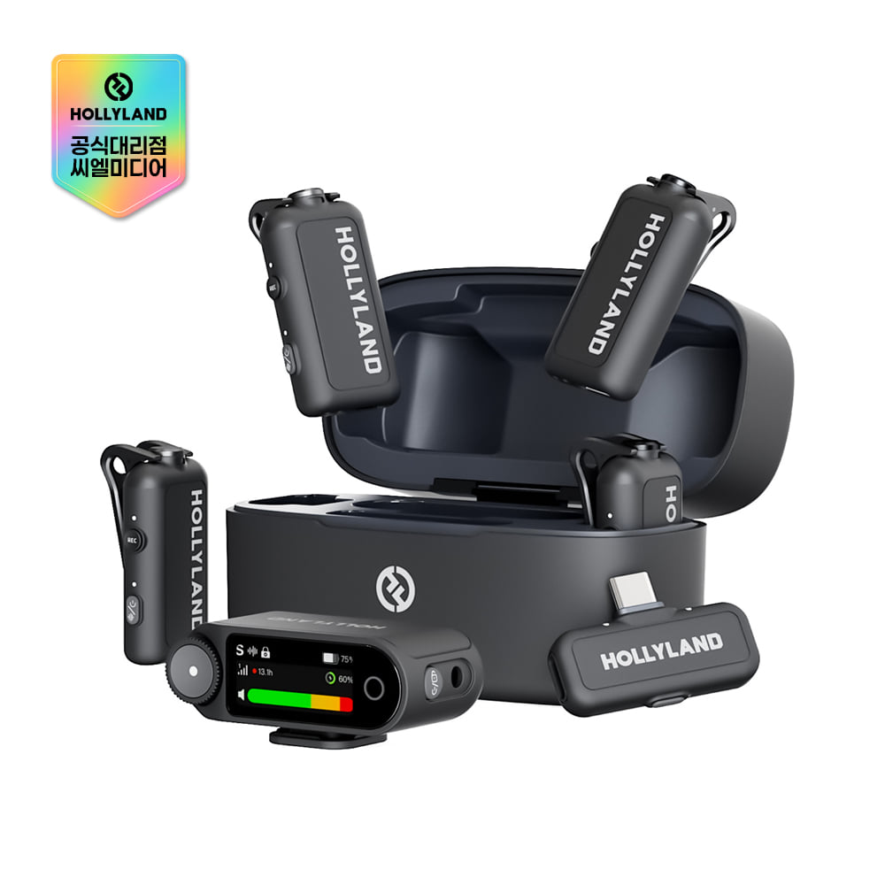 홀리랜드 LARKMAX2-CB-4P 라크맥스2 4인콤보 무선마이크