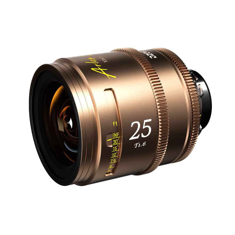 디조필름 ARLES LUSTRE 25mm T1.6 프라임 시네 렌즈 / PL마운트 아를 뤼스터 DZO-APG25PLI