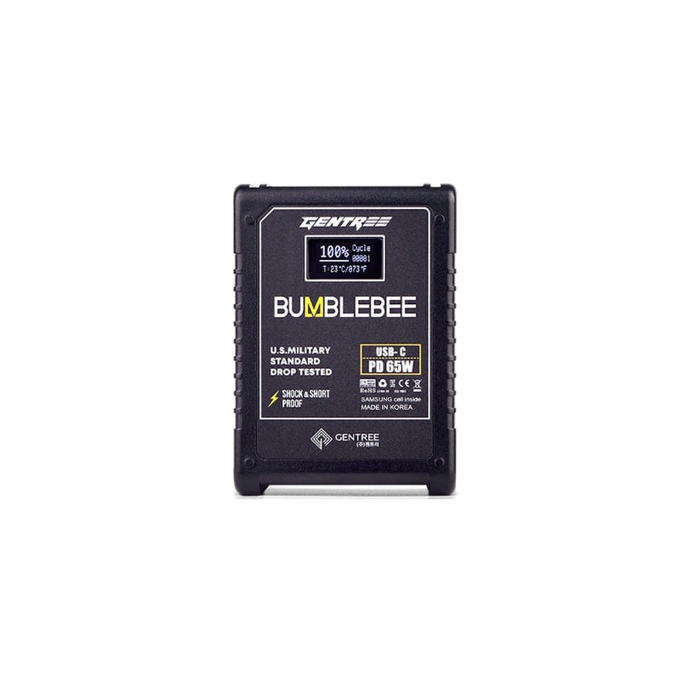 젠트리 B50-145W-D 범블비 OLED V-마운트 미니 배터리