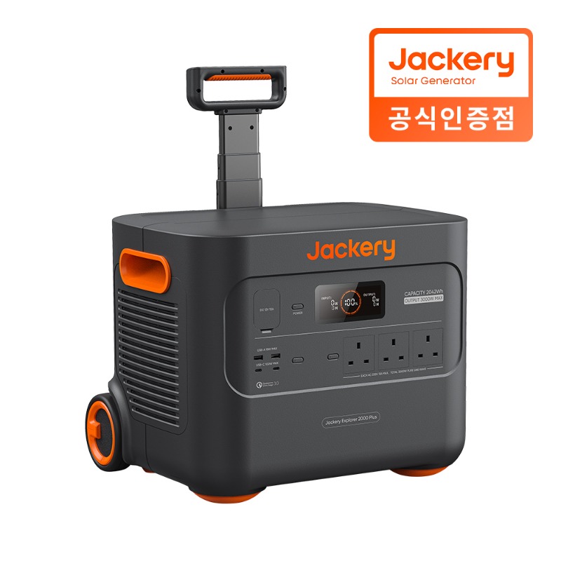 잭커리 2000Plus 인산철 올인원 파워뱅크 차박 캠핑용 JE-2000Plus