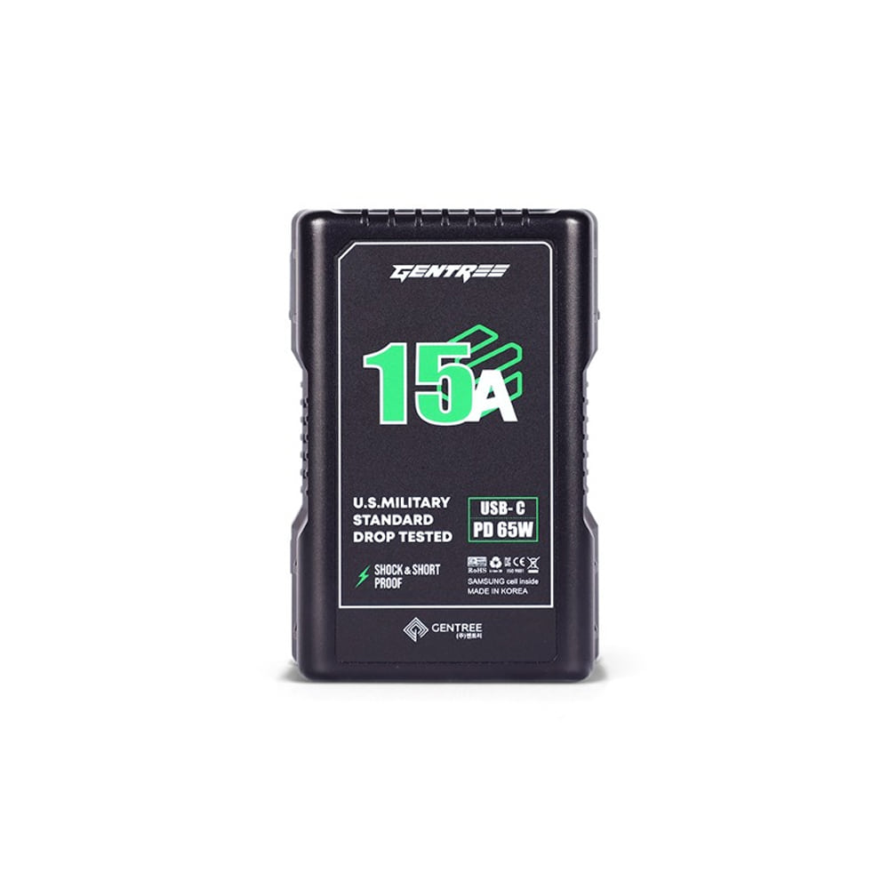 젠트리 E-CUBE-390W15A-C USB-C타입 V-마운트 배터리