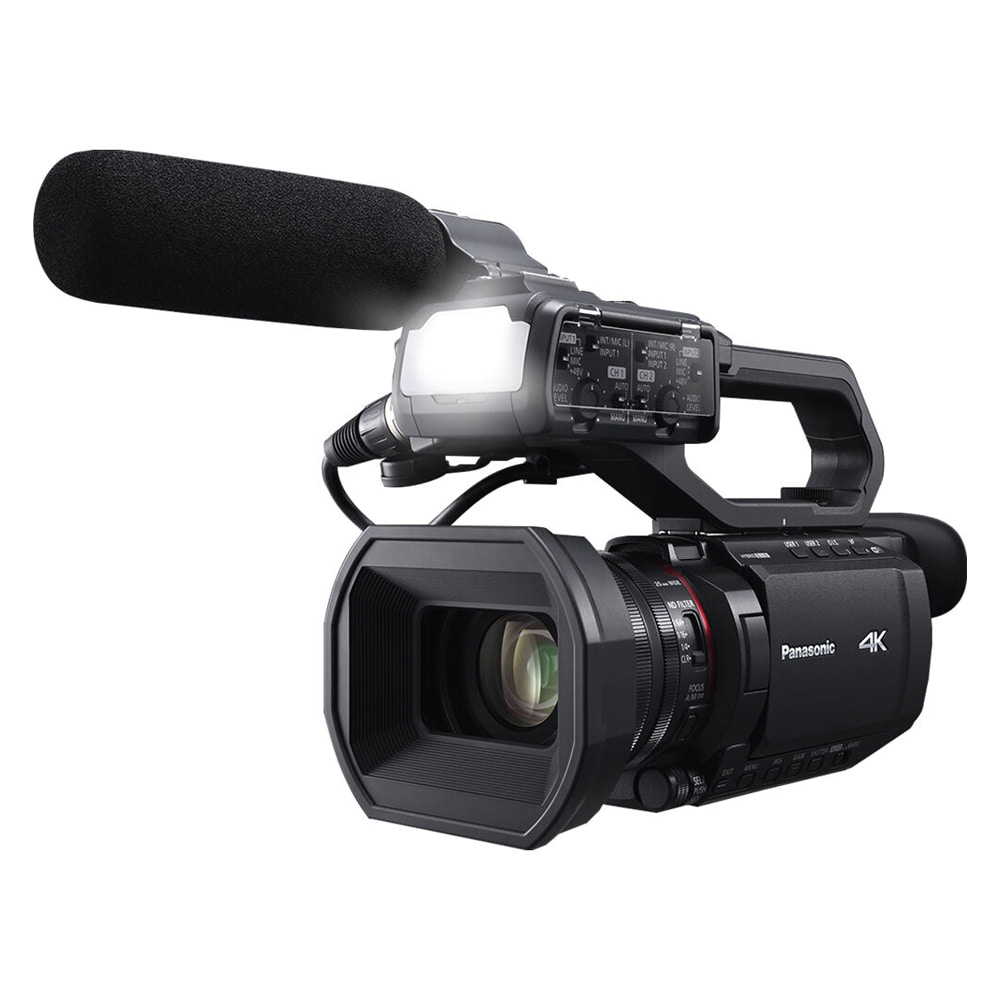 파나소닉 HC-X2100 UHD 4K 프로 캠코더 (3G-SDI / HDMI / 24x 줌)