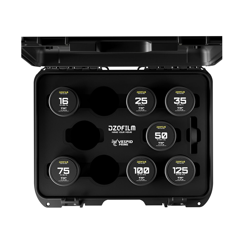 디조필름 VESPID PRIME 7렌즈 키트 V2 T2.1 시네 렌즈 / PL 마운트&EF 마운트 베스피드 프라임 DZO-VP7V2PL