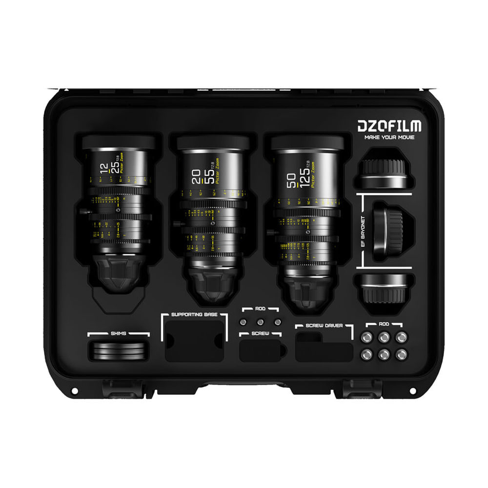 디조필름 PICTOR ZOOM 3렌즈키트 T2.8 시네 줌렌즈 PL&EF 마운트 픽토줌 DZO-7220001B/2B/4B