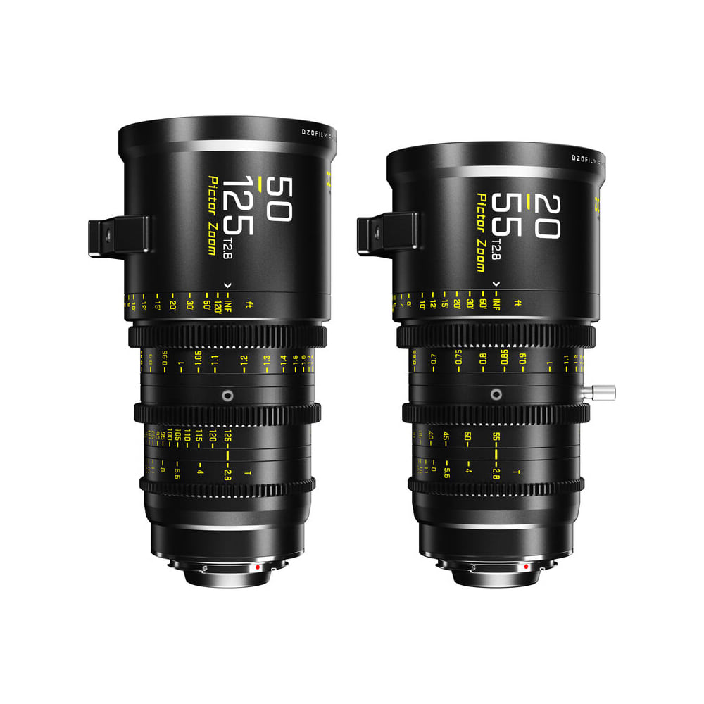 디조필름 PICTOR ZOOM 2렌즈 키트 T2.8 시네 줌렌즈 PL&EF 마운트 픽토줌 DZO-7220001B/2BKIT